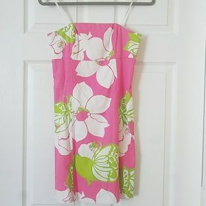 Lilly Pulitzer strapless dress